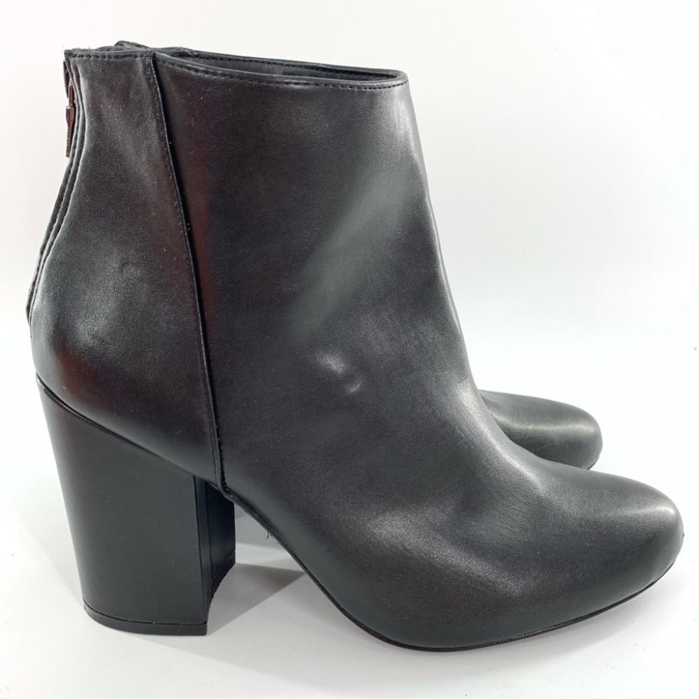 Madden girl womens boots size 9 shady black vegan faux leather